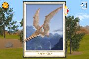 Bobble head card of pteranodon